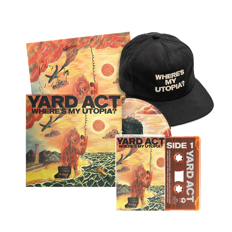 Where’s My Utopia?: CD, Cassette, Signed Artcard + Premium Embroidered Cap