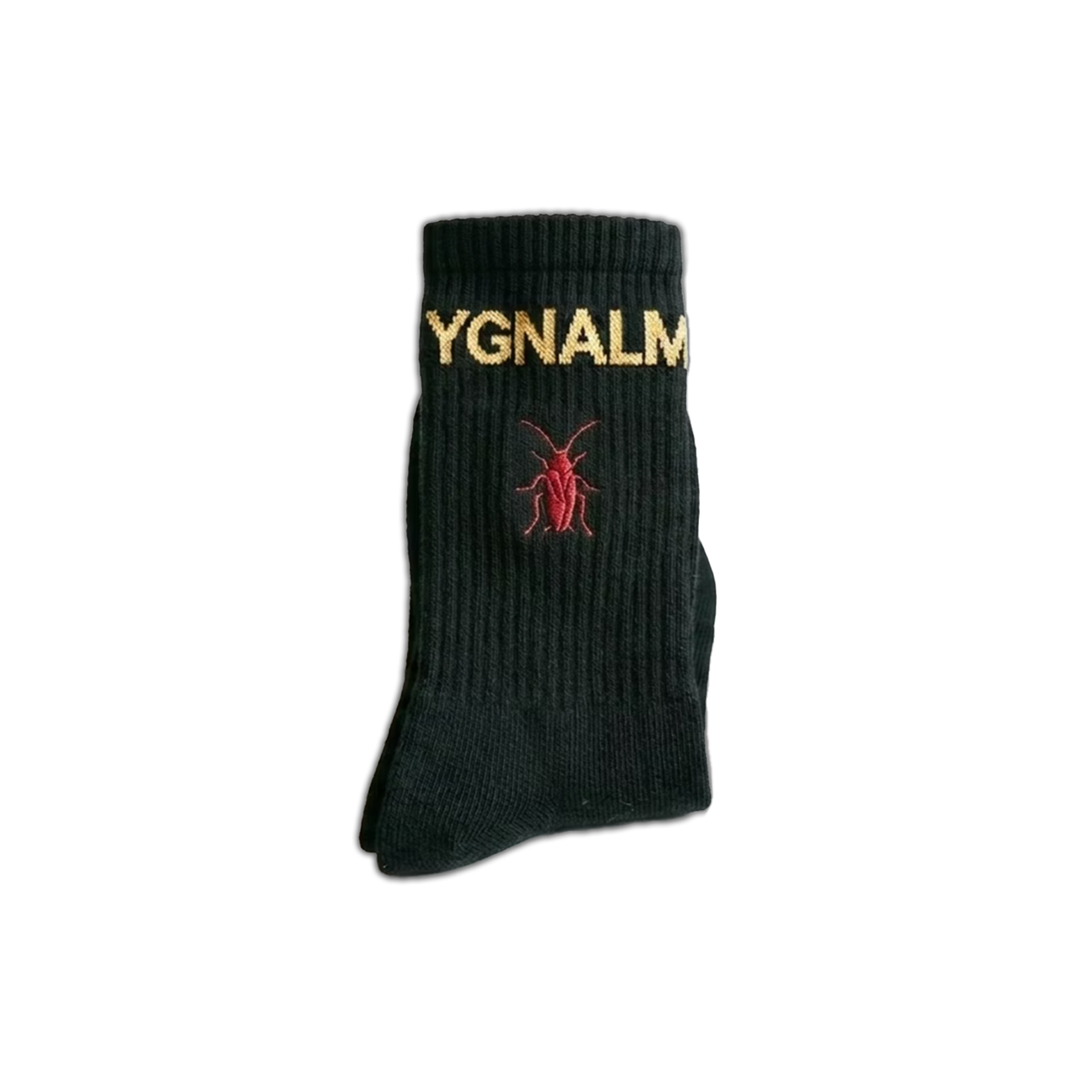 Yard Act - YGNALM Black Socks
