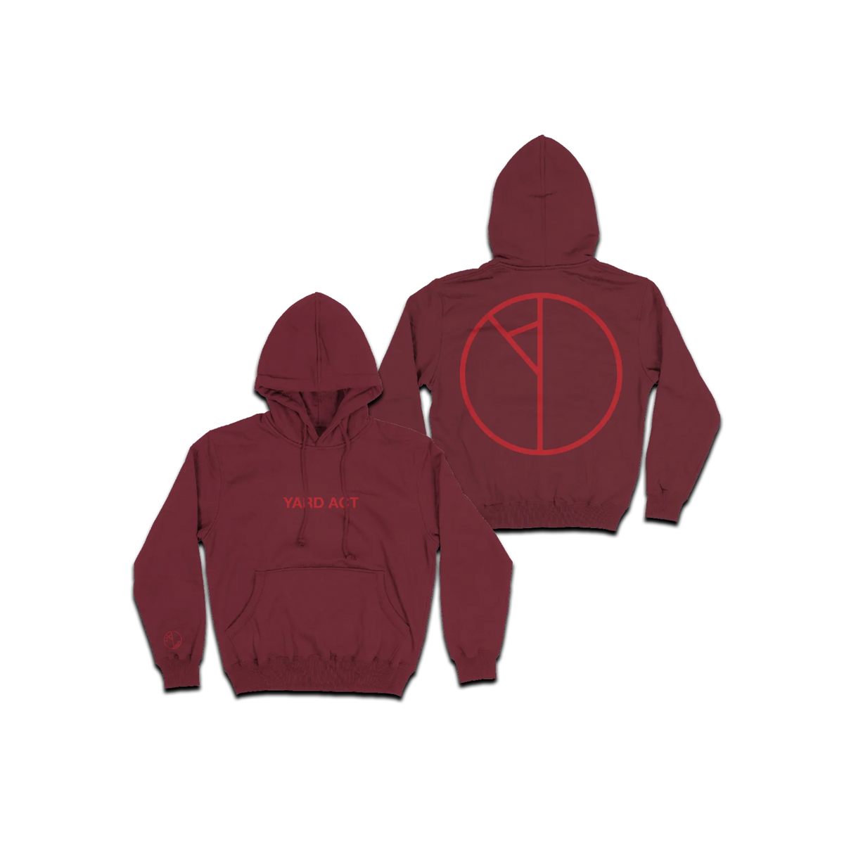 YA Burgundy Hoodie