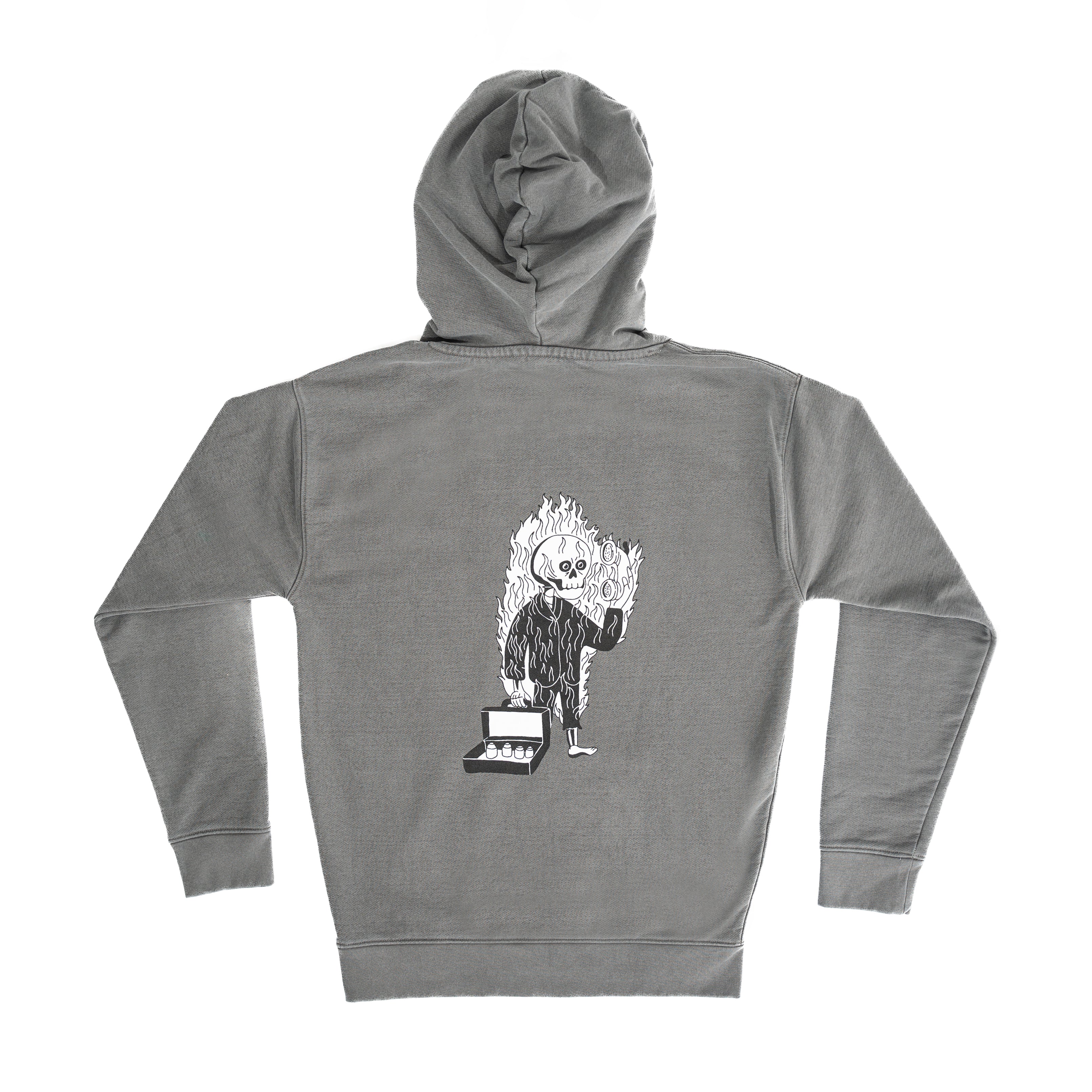 Yard Act - Where’s My Utopia?: Premium Washed Charcoal Hoodie