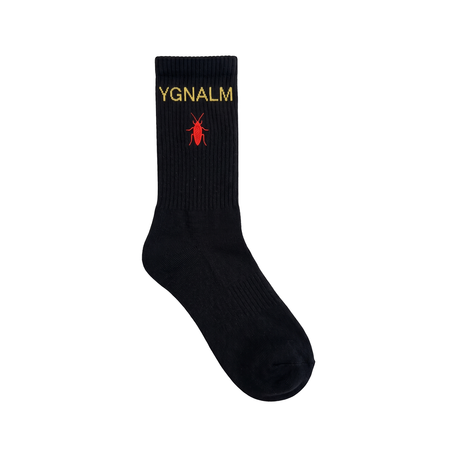 Yard Act - YGNALM Black Socks