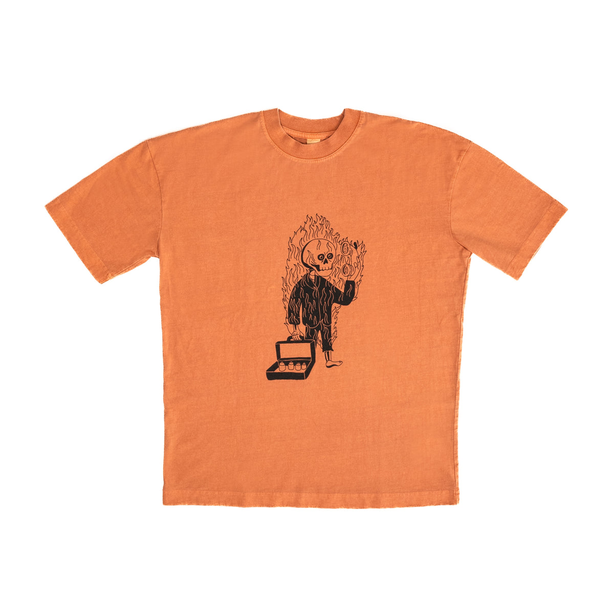 Where’s My Utopia?: Premium Orange Tee - yard act