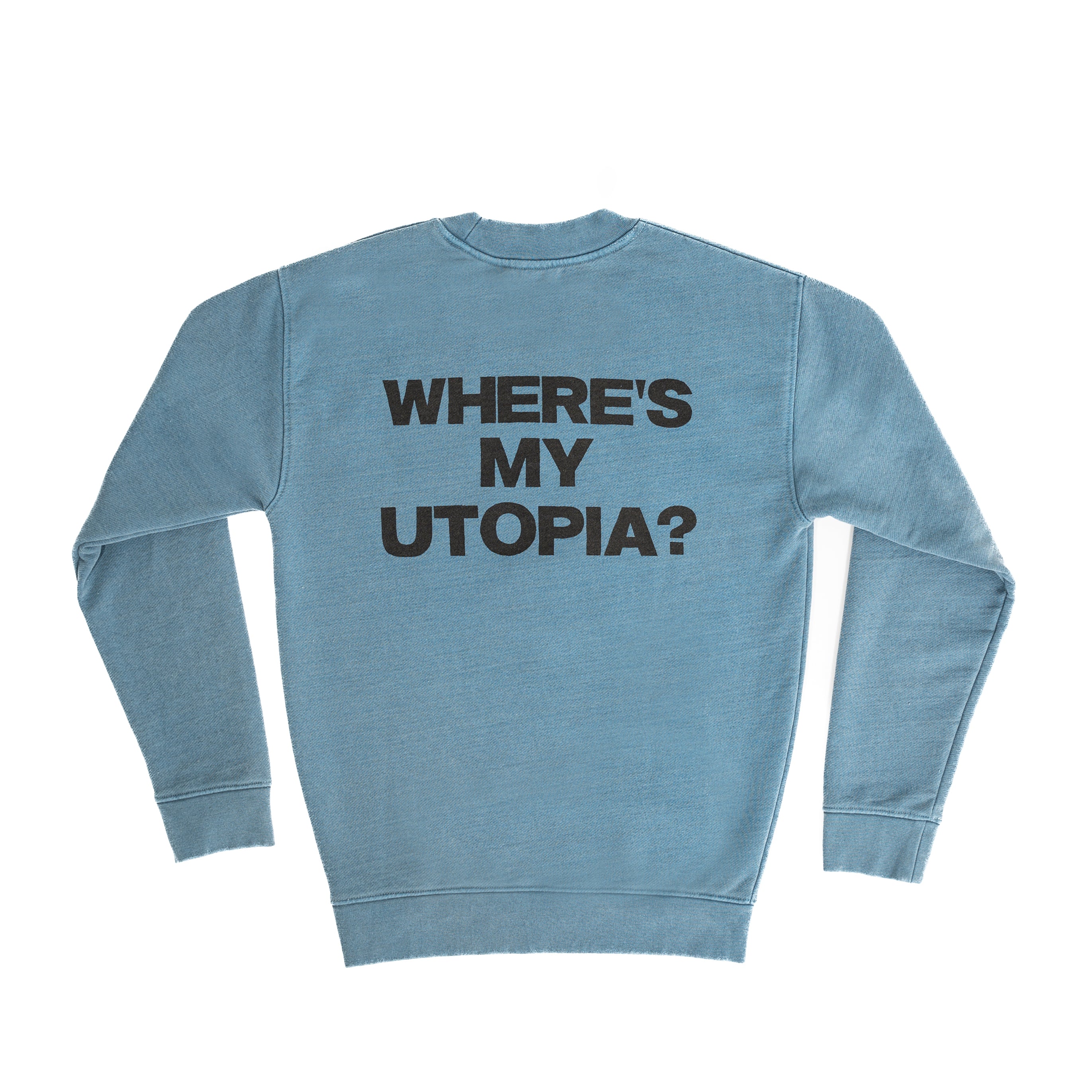 Yard Act - Where’s My Utopia?: Premium Blue Sweater.